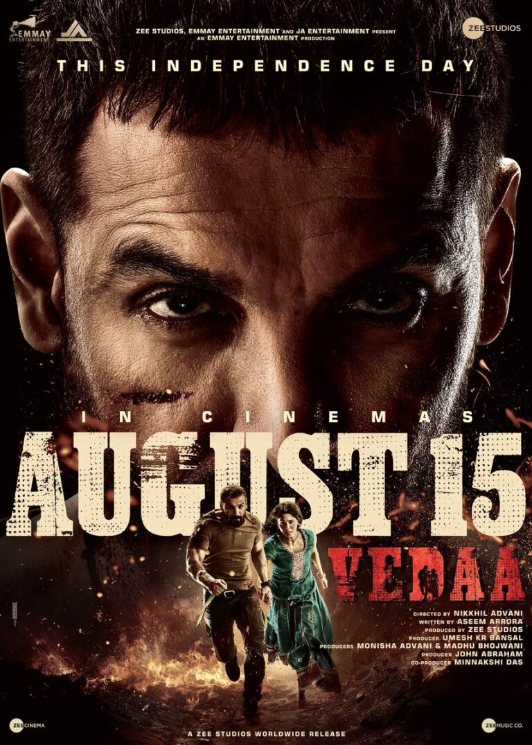 John Abraham, Nikkhil Advani, and Zee Studios: ‘Vedaa’ Set for Independence Day Release on August 15